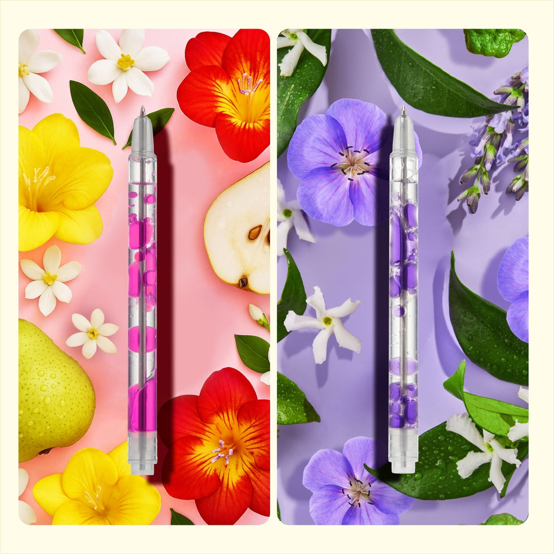 Lifelines Scented Lava Pen Set Pink/Purple