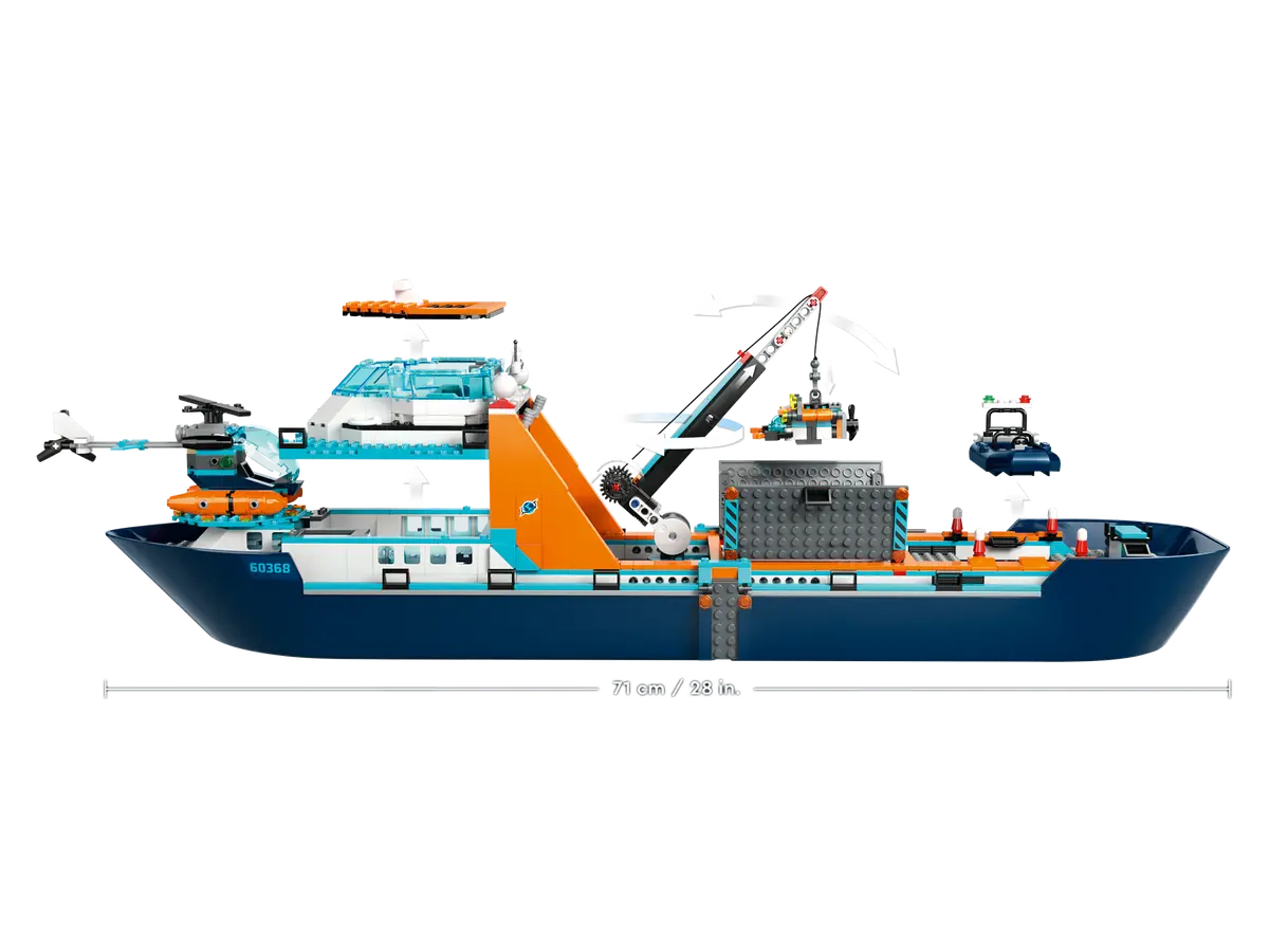LEGO City 60368 Arctic Explorer Ship