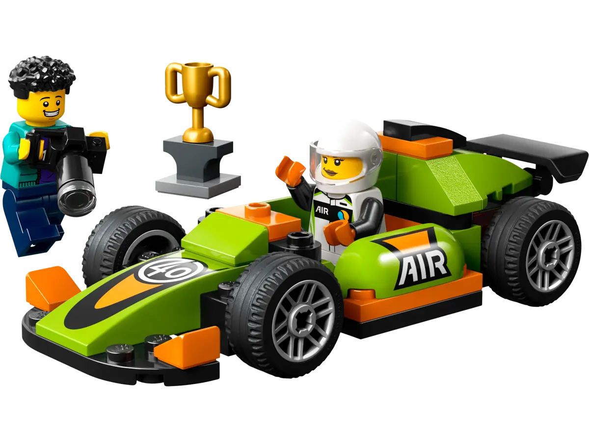 LEGO City 60399 Green Race Car