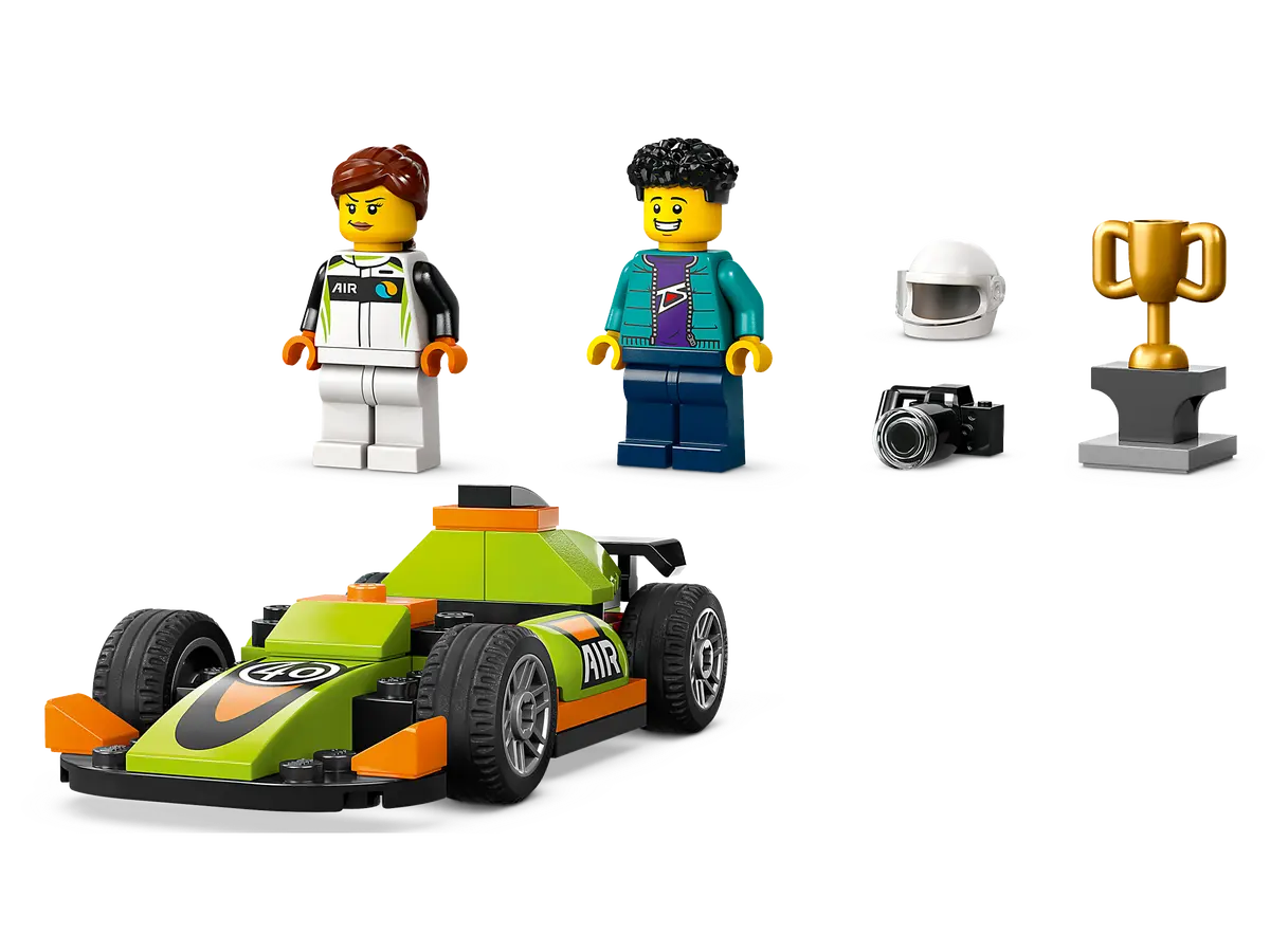 LEGO City 60399 Green Race Car