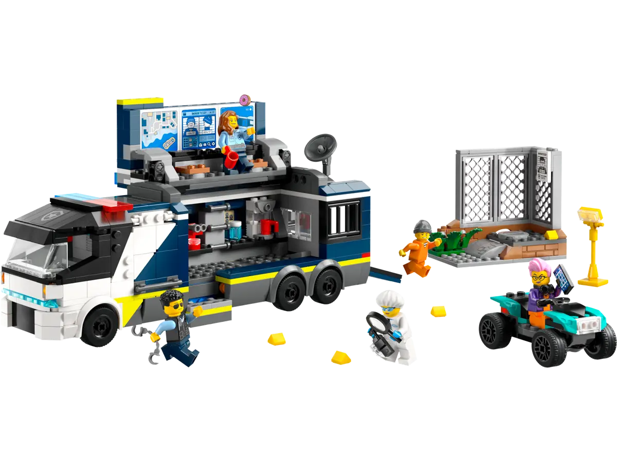 LEGO City 60418 Police Mobile Crime Lab Truck