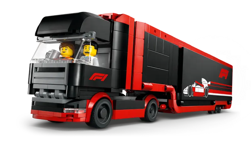 LEGO City 60445 F1 Truck with RB20 & AMR24 F1 Cars