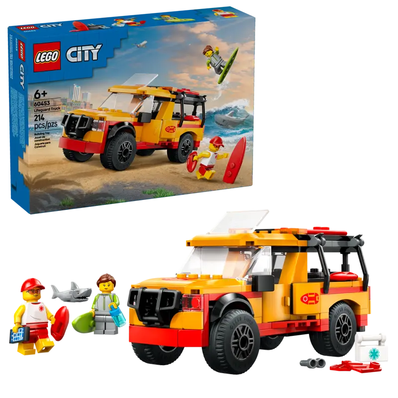 LEGO City 60453 Lifeguard Beach Rescue Truck