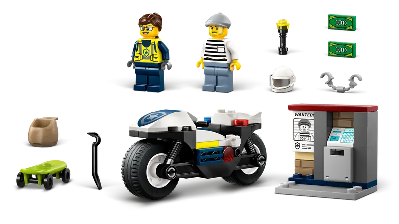 LEGO City 60455 Police Motorcycle Chase
