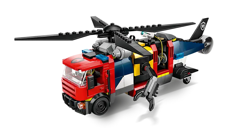 LEGO City 60462 Helicopter, Fire Truck & Submarine Remix