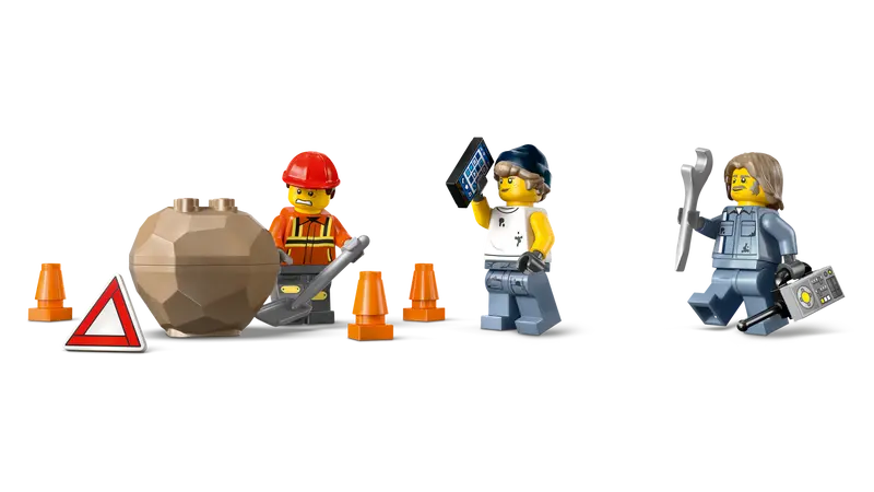 LEGO City 60467 Heavy-Duty Recovery Tow Truck with Crane