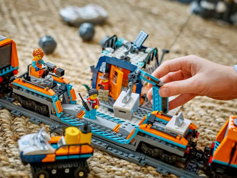 LEGO City 60470 Explorers Arctic Polar Express Train