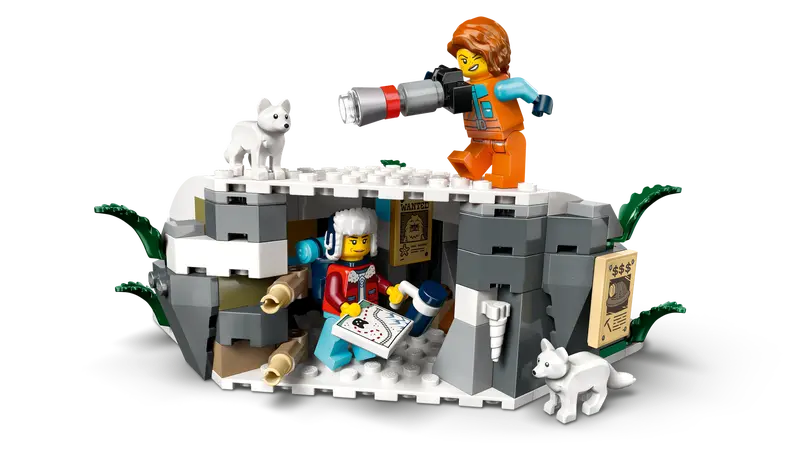 LEGO City 60470 Explorers Arctic Polar Express Train