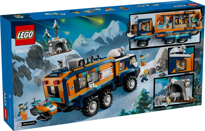 LEGO City 60471 Arctic Explorer Science Lab Truck