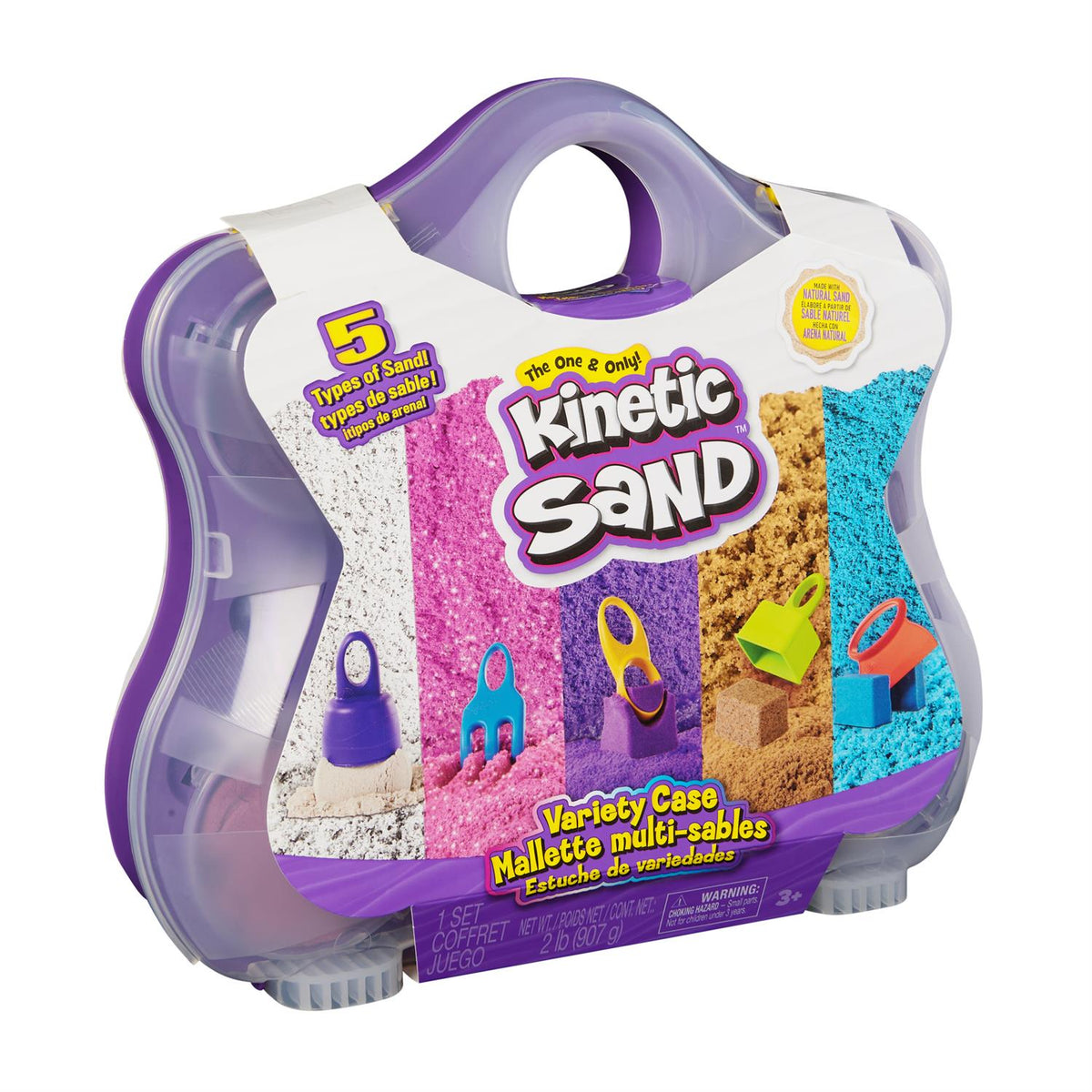 Kinetic Sand Variety Case Playset