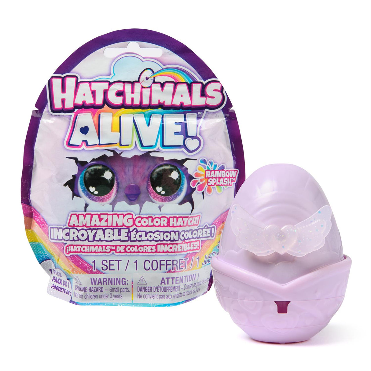 Hatchimals Alive Rainbow Splash Blind Box