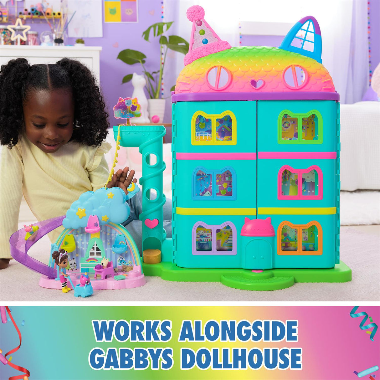 Gabby`s Dollhouse Kitty Care Ear Purrfect Playroom