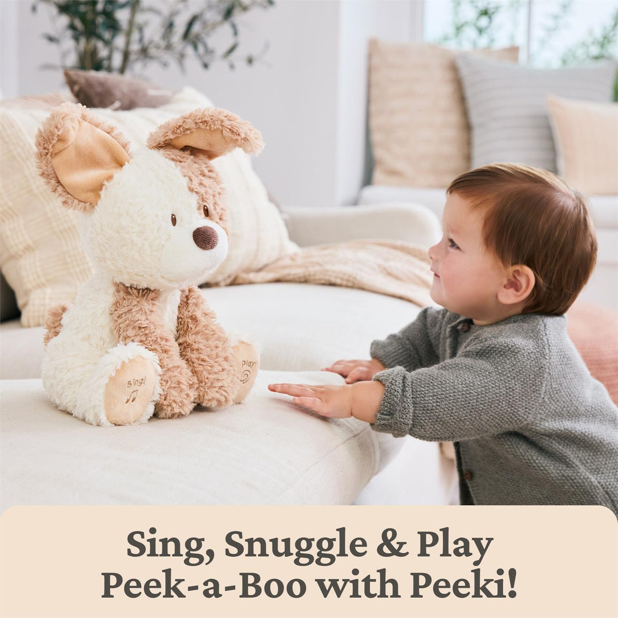 GUND Baby Peeki the Puppy
