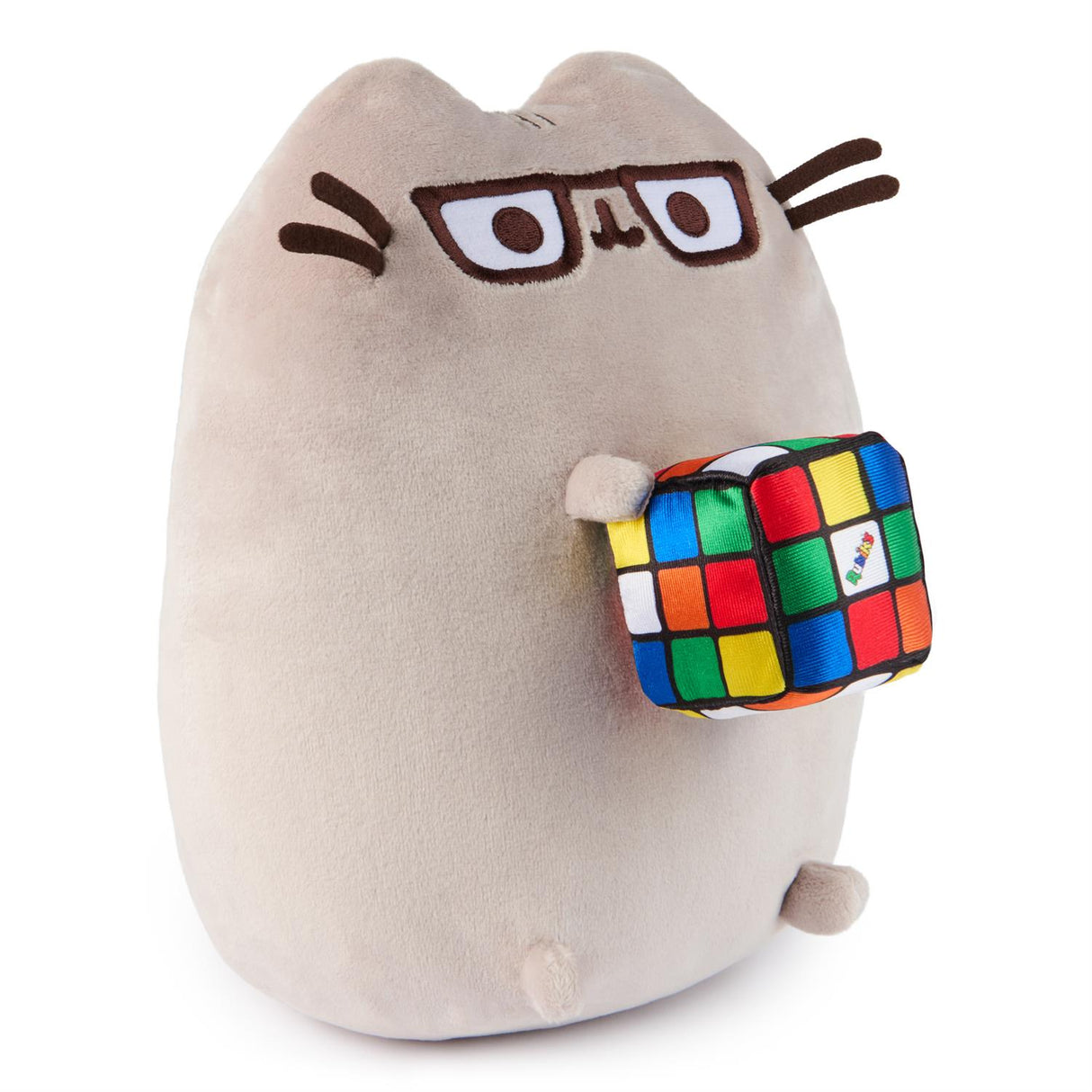 Gund Pusheen with Rubik`s Cube