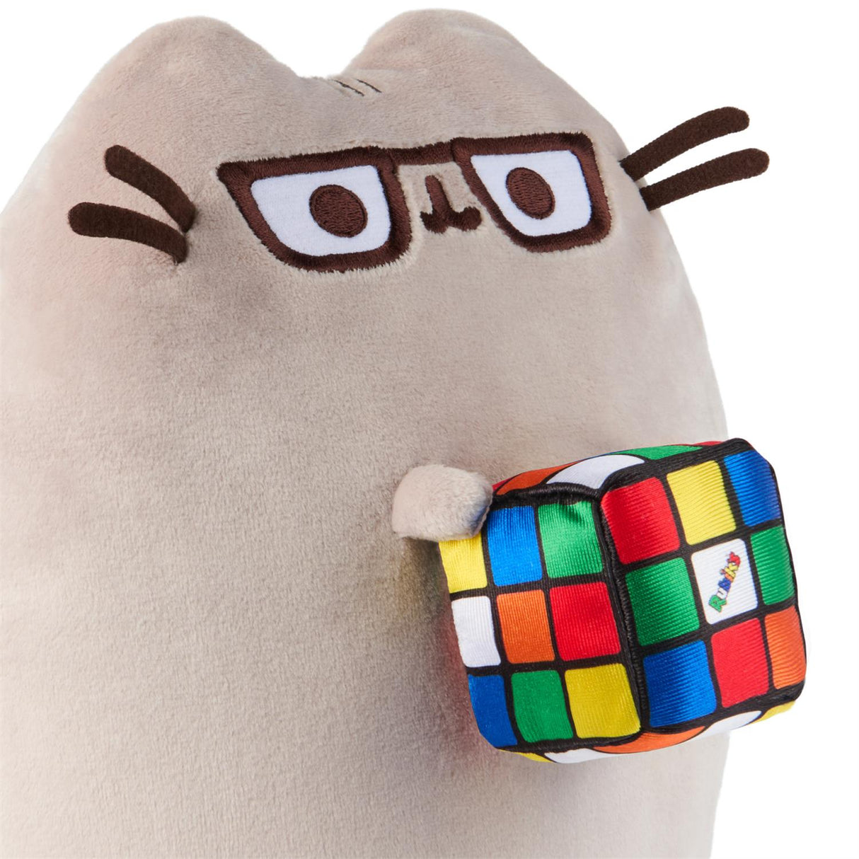 Gund Pusheen with Rubik`s Cube