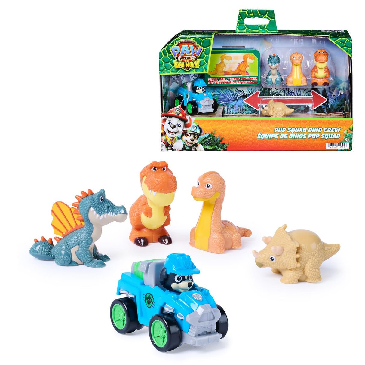 Paw Patrol: The Dino Movie Pup Squad Dino Crew