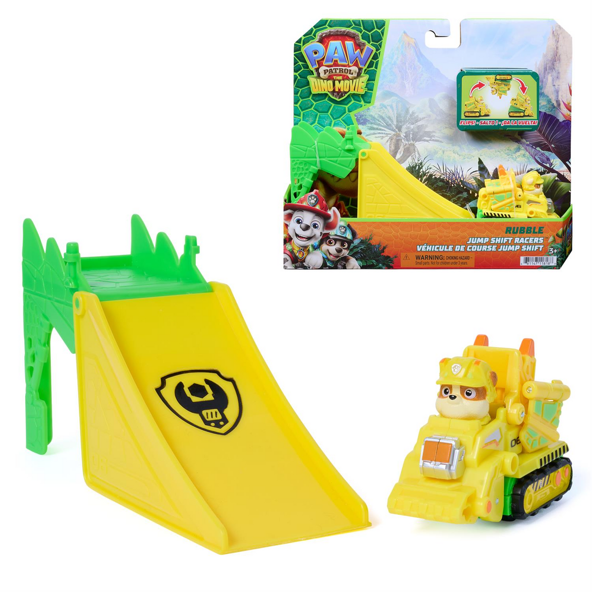 Paw Patrol: The Dino Movie, Jump Shift Racers - 1 Piece