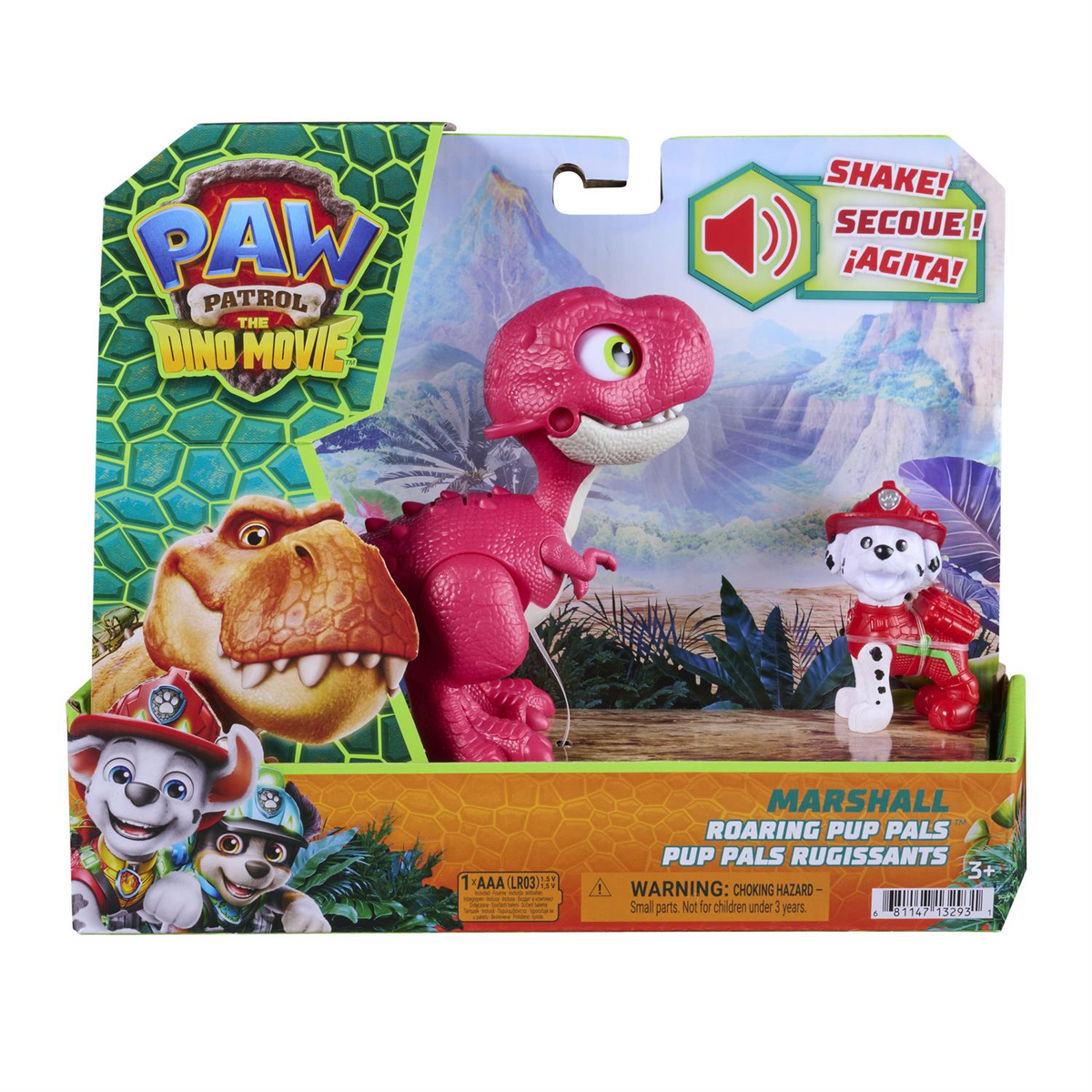 Paw Patrol Dino Movie Roaring Pup Pals - 1 Piece