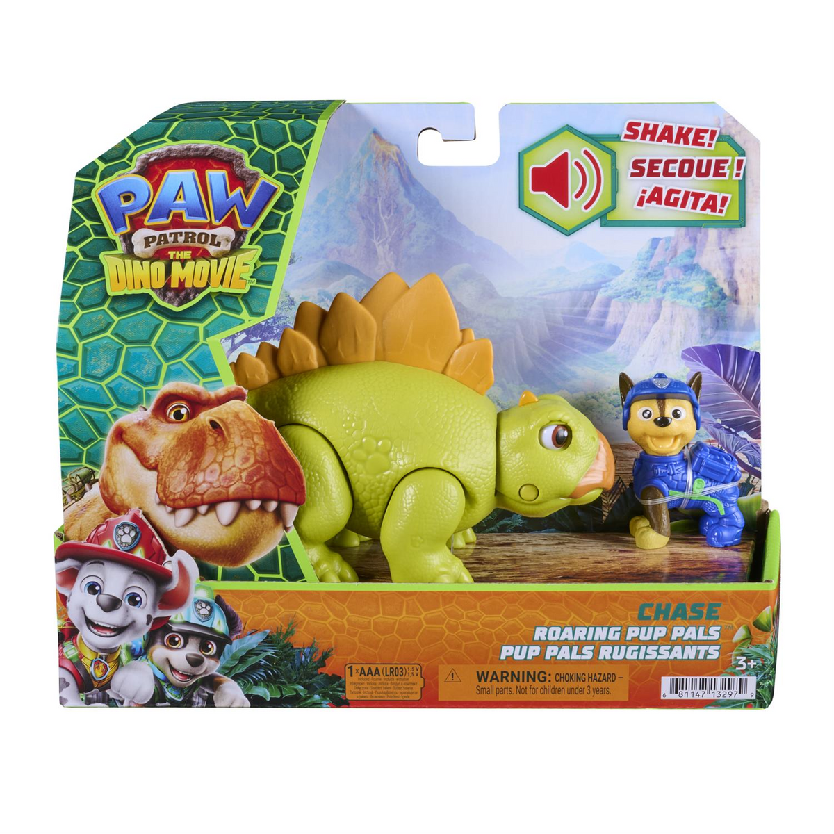 Paw Patrol Dino Movie Roaring Pup Pals - 1 Piece