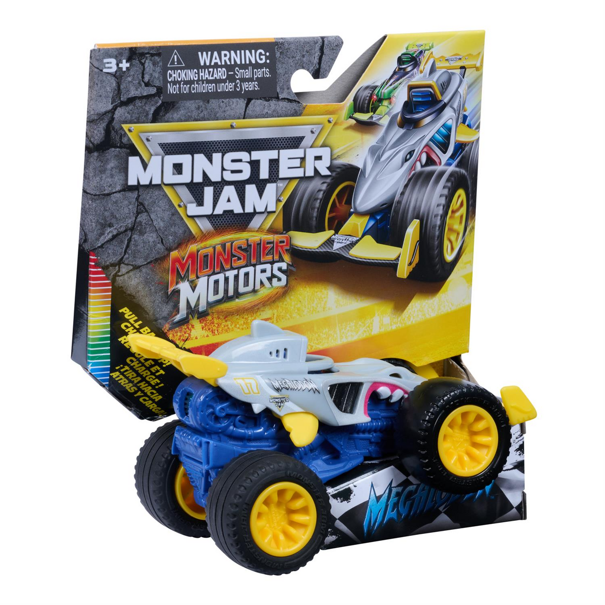 Monster Jam Monster Motors, 1:64 Rev up Monster Truck - 1 Piece
