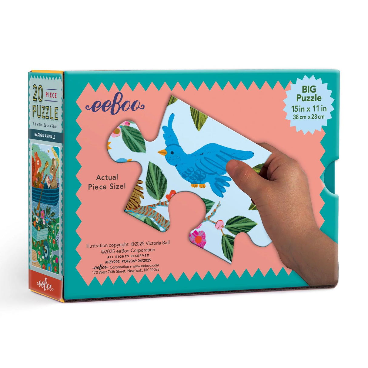 Garden Animals 20 Piece Puzzle