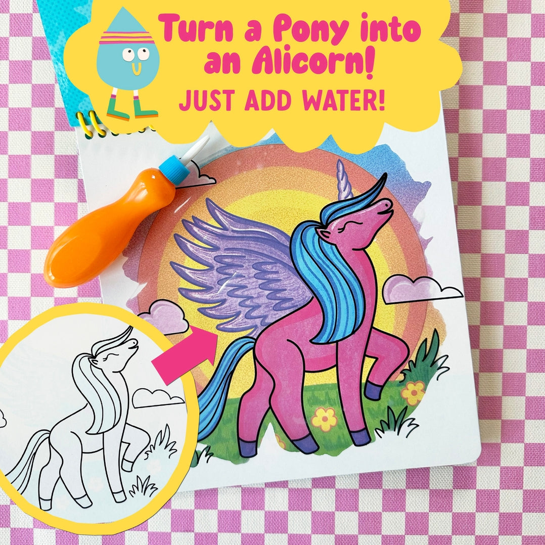 Splash-Tastic Water Reveal Pad Magical Transformations