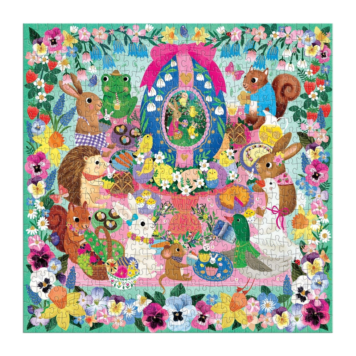 Egg-Cellent Day 500 Piece Foil Family Puzzle