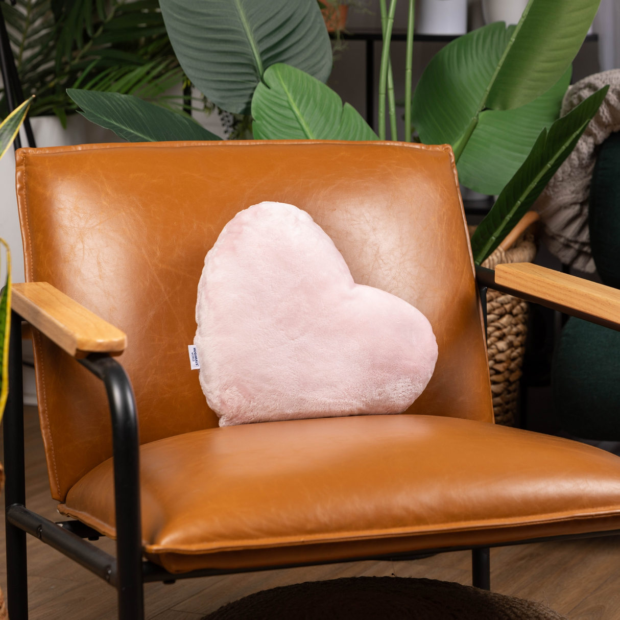 The Heart to Hug Pillow - Peaceful Pink