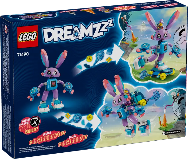 LEGO DREAMZzz 71490 Izzie and Bunchurro the Gaming Bunny