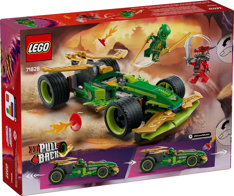 LEGO Ninjago 71828 Lloyds Pull-Back Race Car