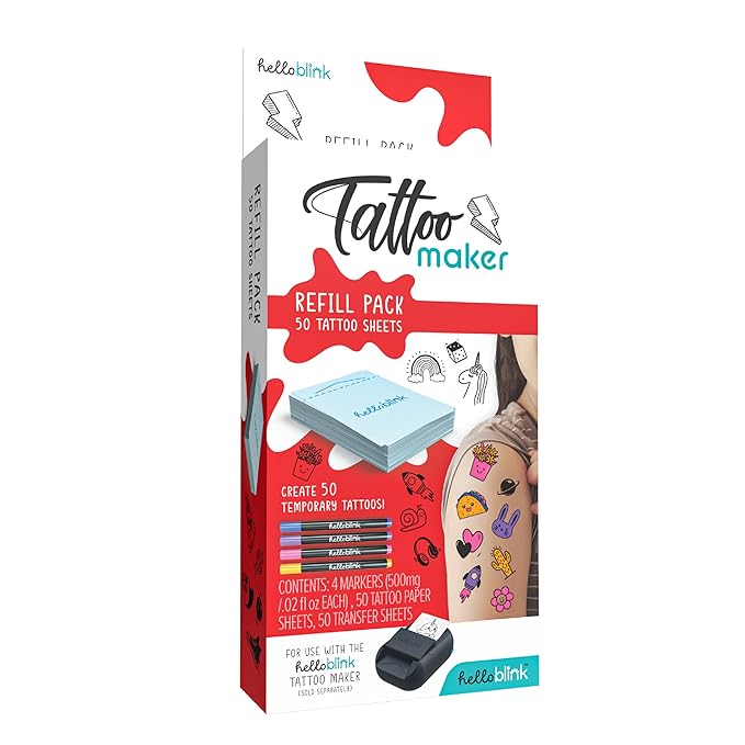 Hello Blink Tattoo Maker Accessory Pack