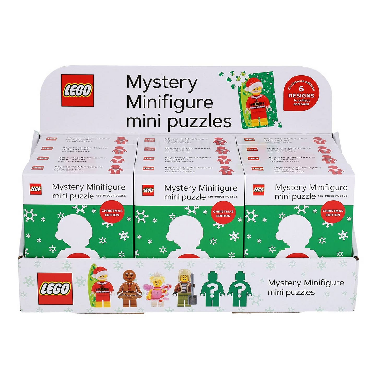 Lego Mystery Minifigure Mini Puzzle (Christmas Edition Green)