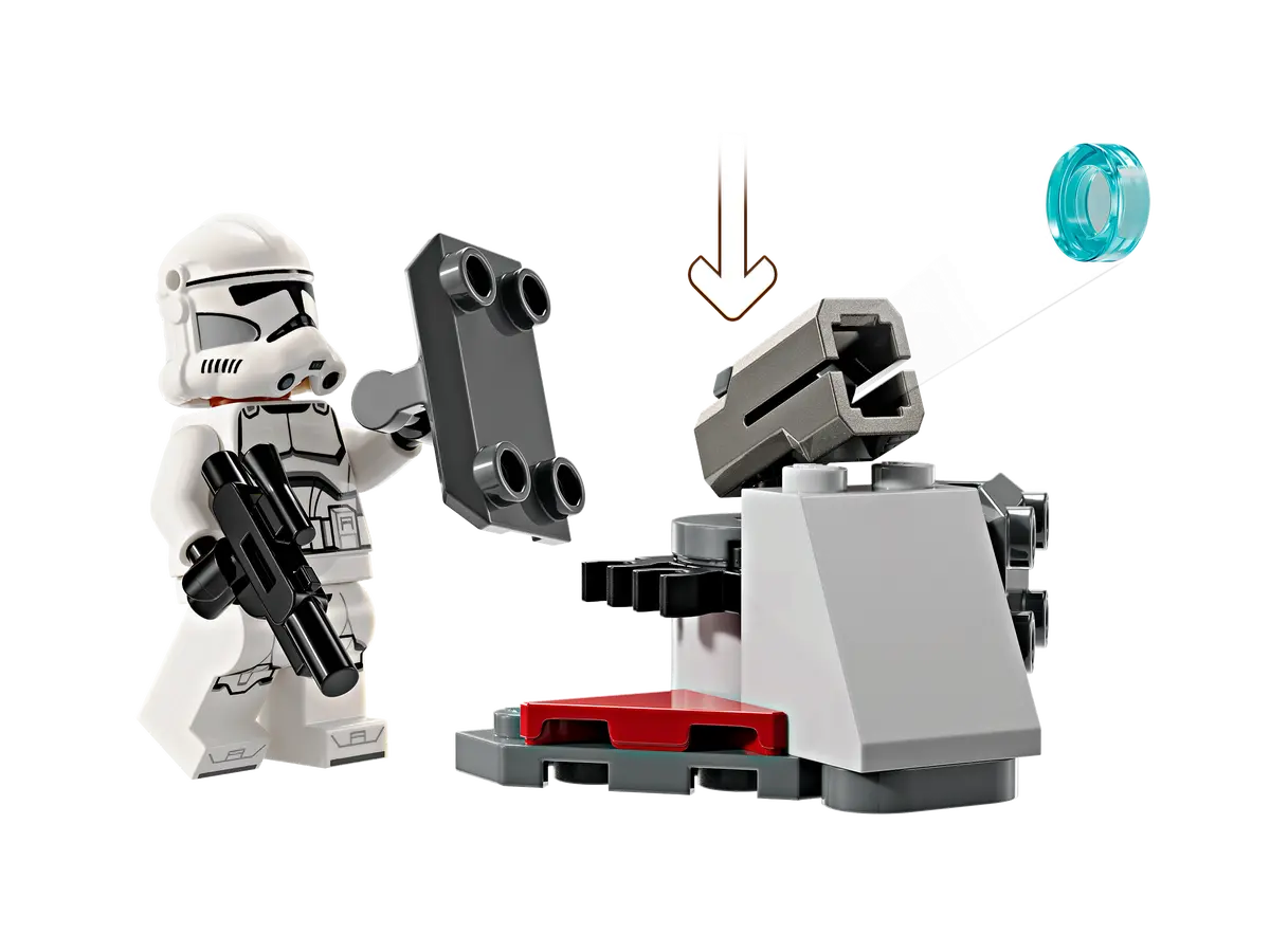 LEGO Star Wars 75372 Clone Trooper & Battle Droid Battle Pack