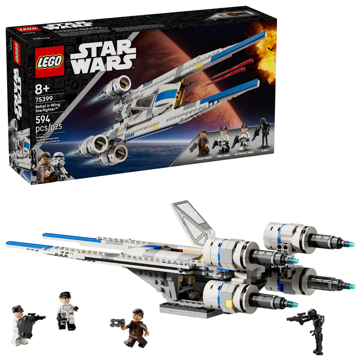 LEGO Star Wars 75399 Rebel U-Wing Starfighter