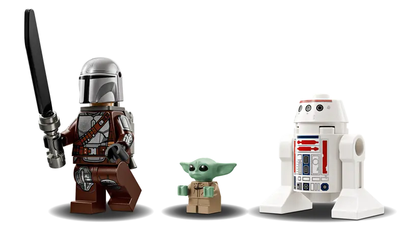 LEGO Star Wars 75410 Mando and Grogus N-1 Starfighter