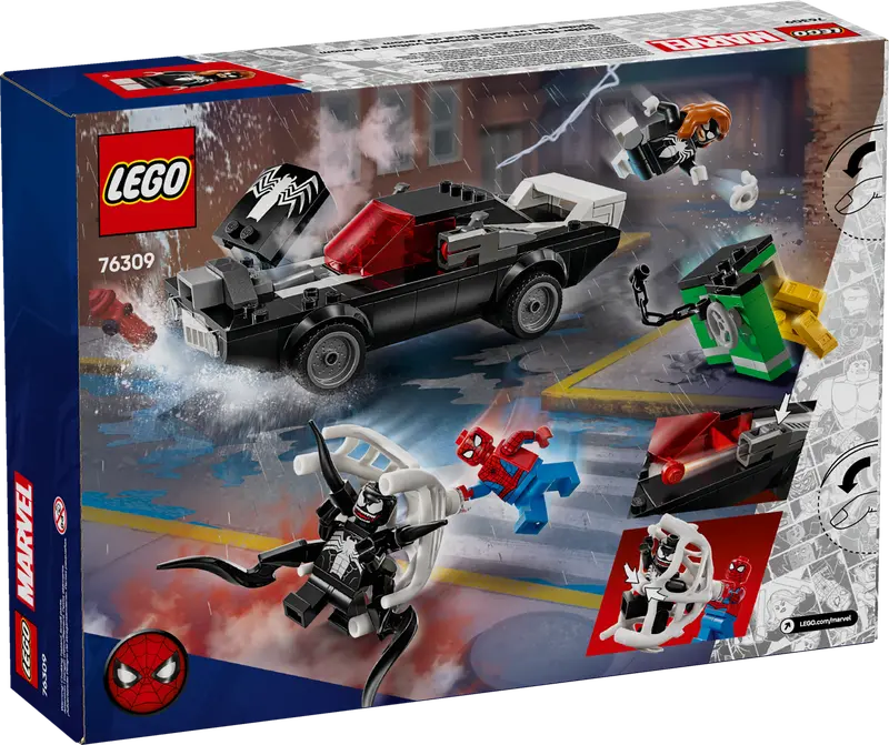 LEGO Super Hero 76309 Spider-Man vs. Venom Muscle Car