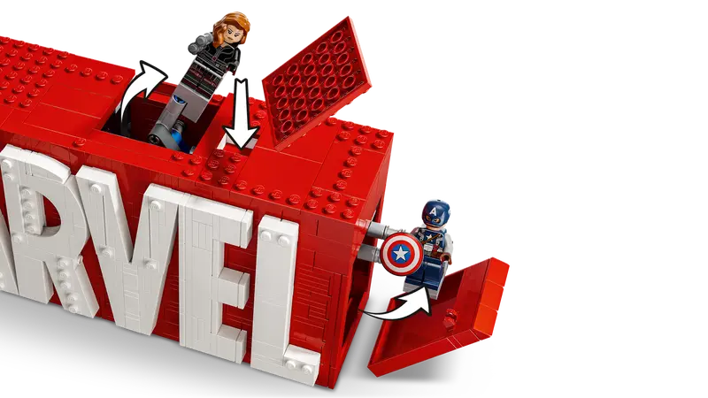 LEGO Super Hero 76313 MARVEL Logo & Minifigures
