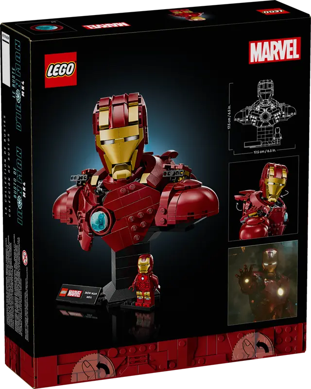 LEGO Super Hero 76327 Iron Man MK4 Bust