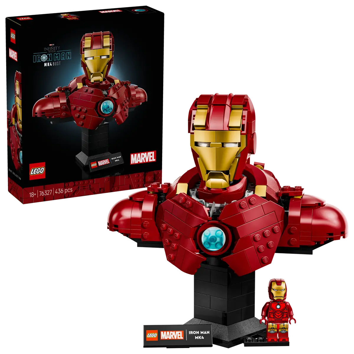 LEGO Super Hero 76327 Iron Man MK4 Bust