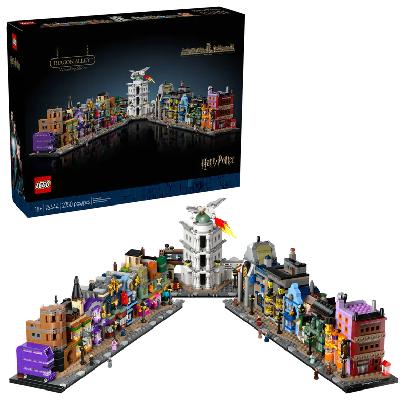 LEGO Harry Potter 76444 Diagon Alley Wizarding Shops