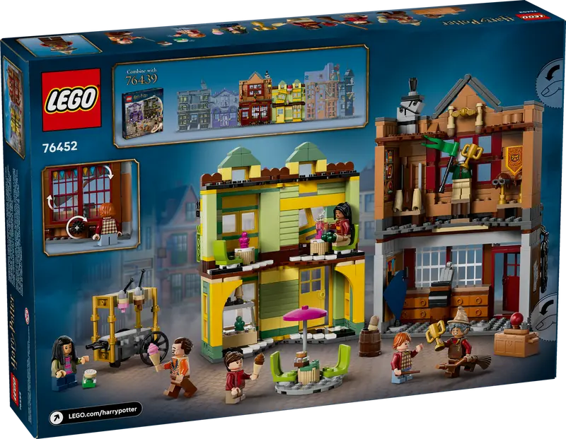 LEGO Harry Potter 76452 Quality Quidditch Supplies & Ice Cream Parlour