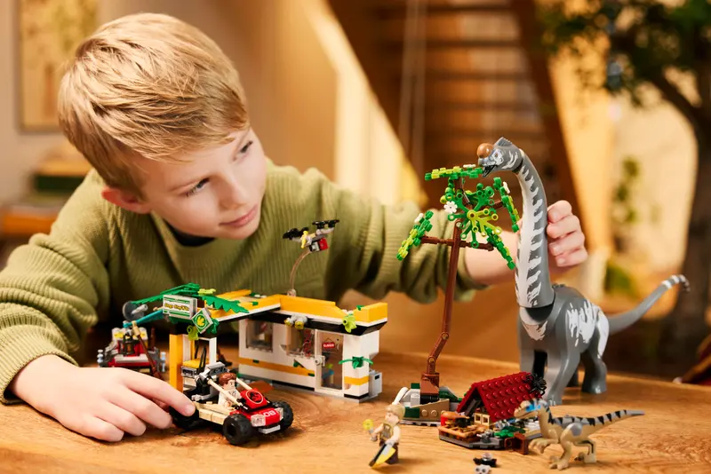LEGO Jurassic 76973 Raptor & Titanosaurus Tracking Mission