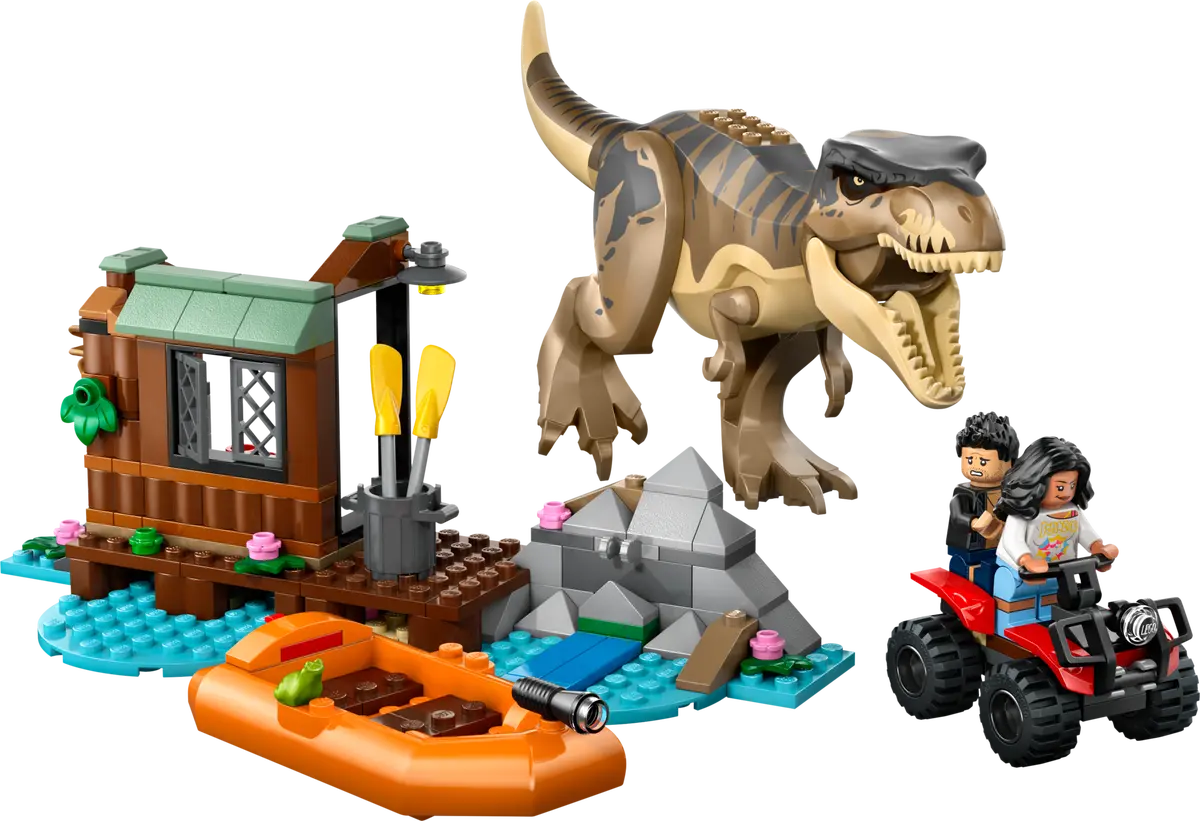 LEGO Jurassic 76975 T. rex River Escape