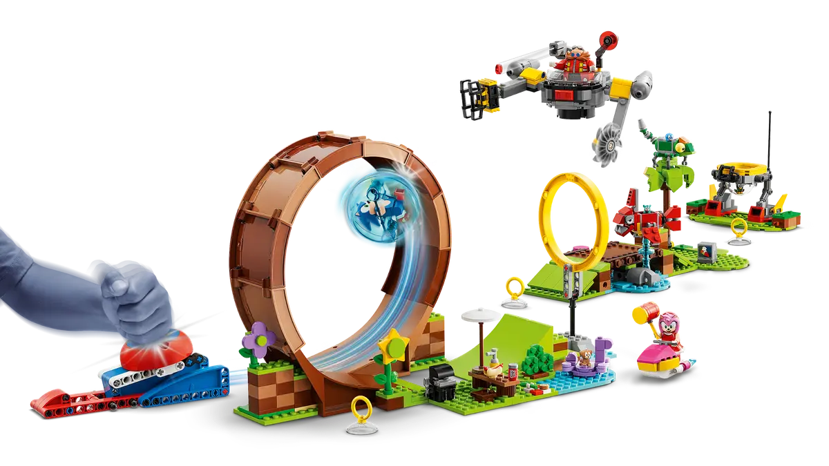 LEGO Sonic 76994 Sonics Green Hill Zone Loop Challenge