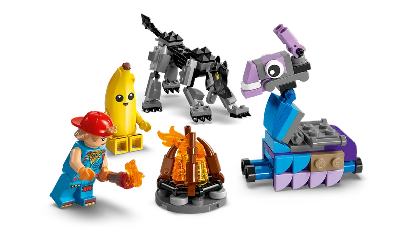 LEGO Fortnite 77075 Peely & Sparkplugs Camp