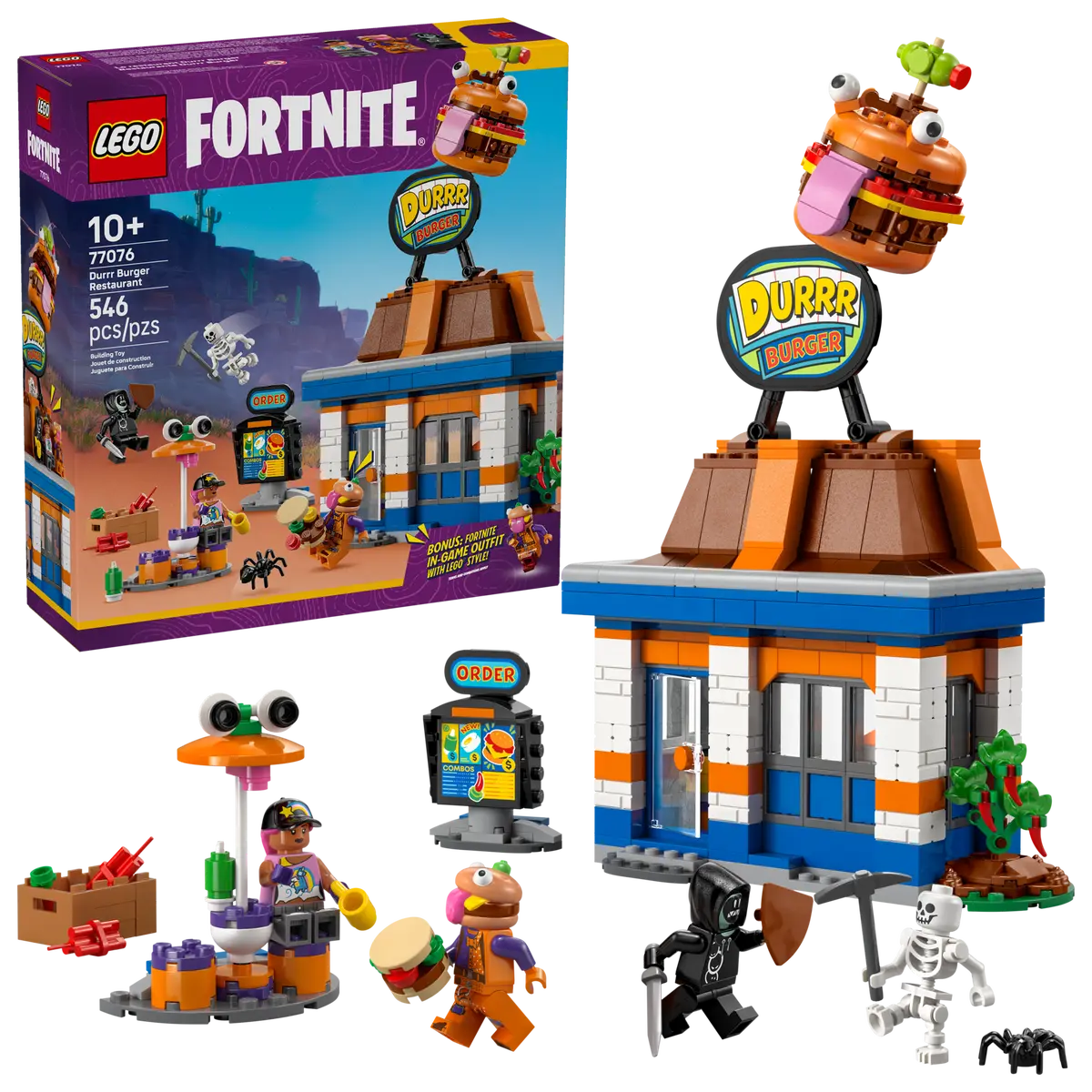 LEGO Fortnite 77076 Durrr Burger Restaurant