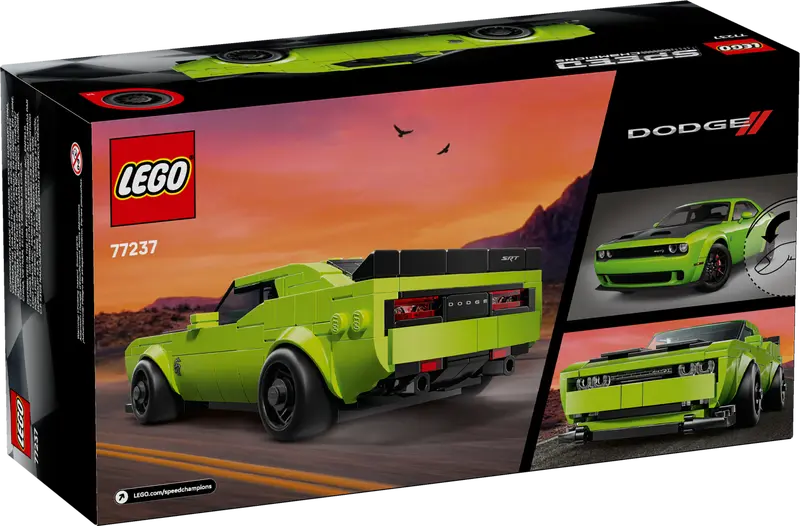 LEGO Speed 77237 Dodge Challenger SRT Hellcat Sports Car
