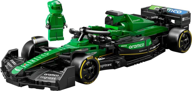 LEGO Speed 77245 Aston Martin Aramaco F1 AMR24 Race Car