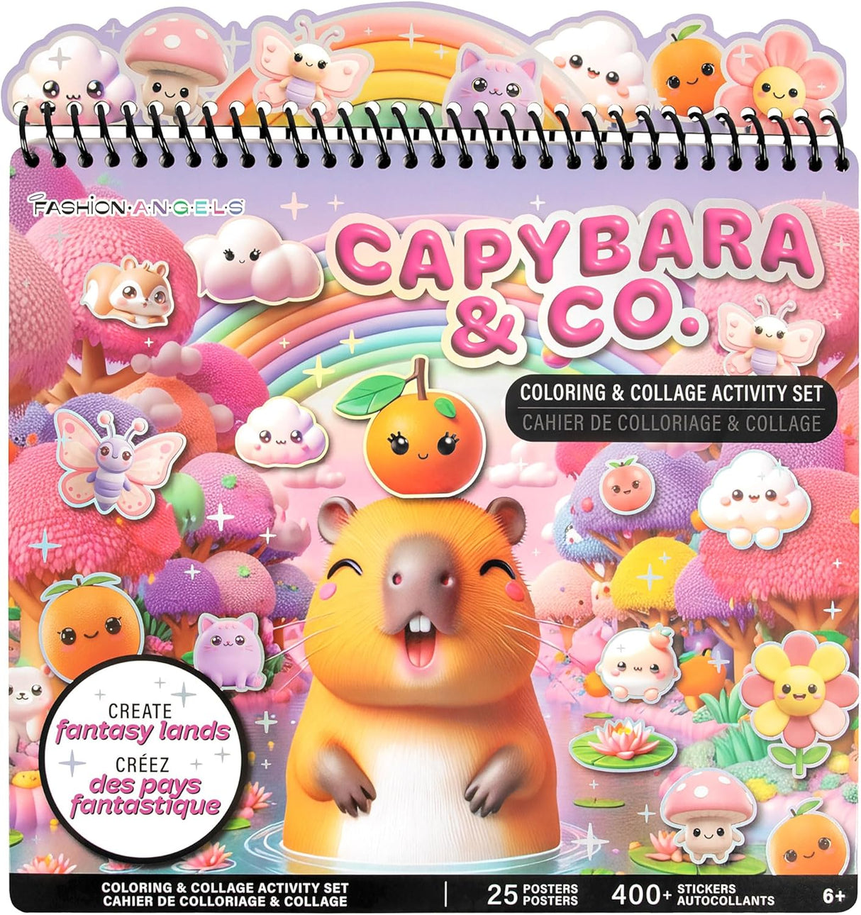 Capybara & Co. Sticker & Coloring Set