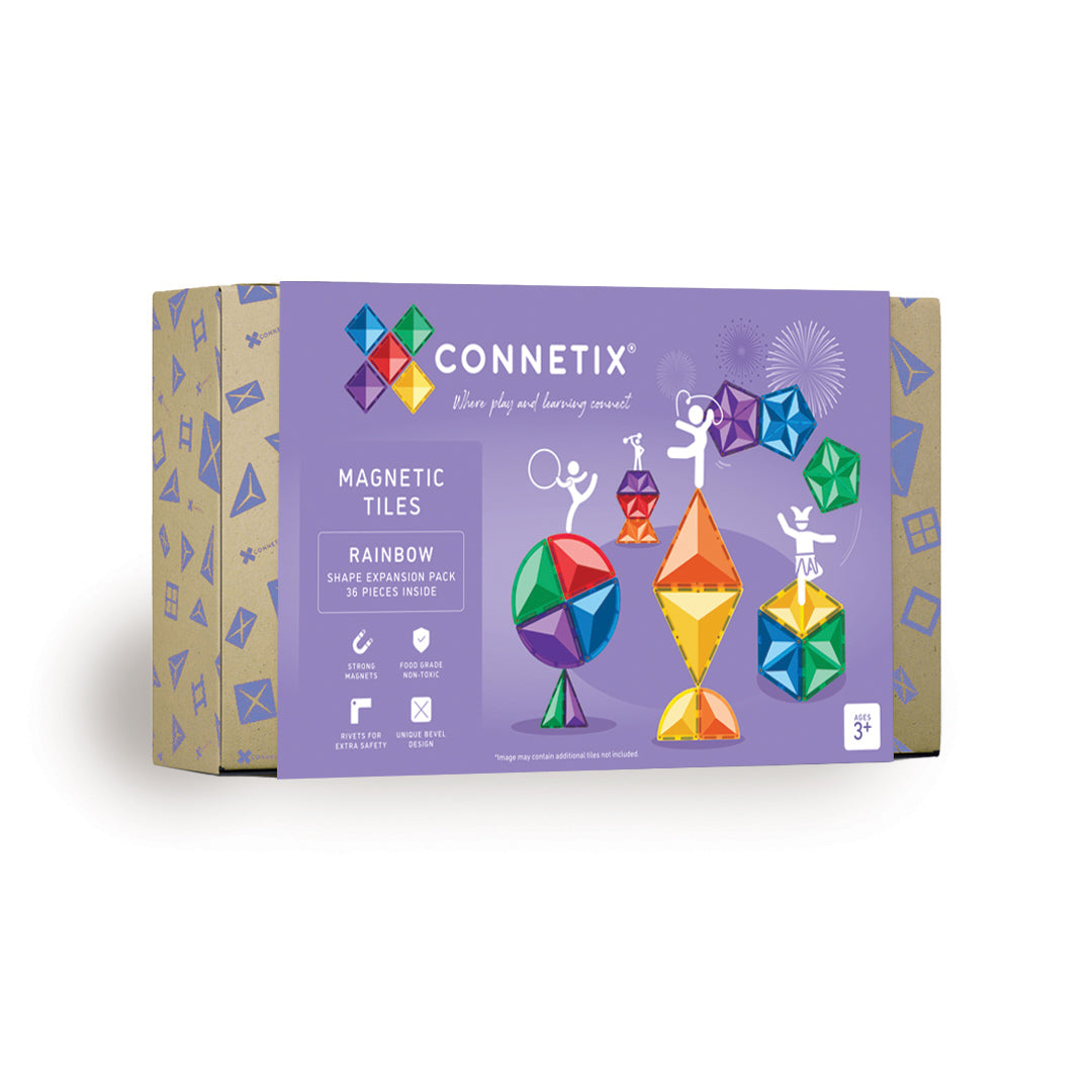 Connetix Rainbow Shape Pack 36 pc